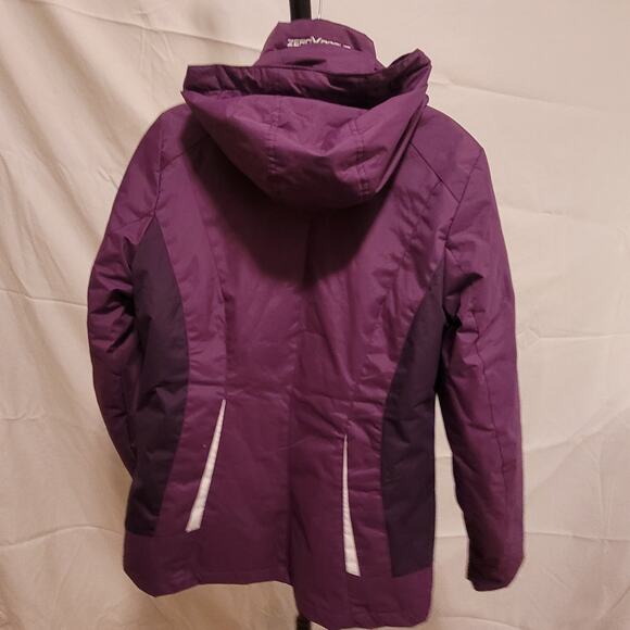 ZeroXposur Women’s 2-in-1 Purple Hooded Jacket Size Small Removable Outer Layer - Picture 14 of 14